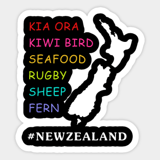 New Zealand Sticker